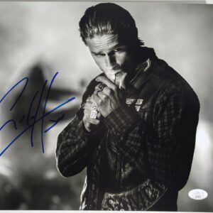 Charlie Hunnam Signed Sons Of Anarchy Jax 11x14 Photo D Autograph SOA JSA COA