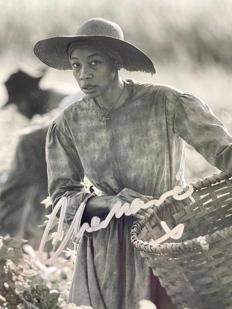Charmaine Bingwa Signed Emancipation B&W 11x14 Photo Autograph JSA COA - Image 2