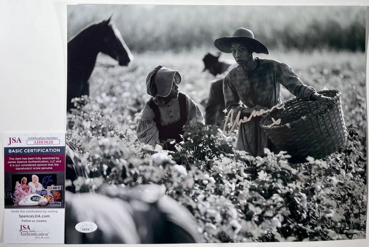 Charmaine Bingwa Signed Emancipation B&W 11x14 Photo Autograph JSA COA