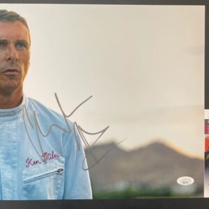 Christian Bale Signed Ford V Ferrari 11x14 Photo A Autograph Ken Miles JSA COA