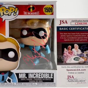 Craig T. Nelson Signed Disney PIXAR Incredibles Mr. Incredible Funko POP JSA COA