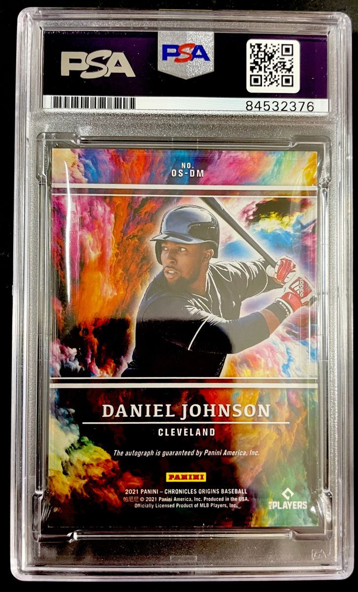 Daniel Johnson 2021 Panini Chronicles Origins Autograph Rookie Card #OS-DM PSA - Image 2