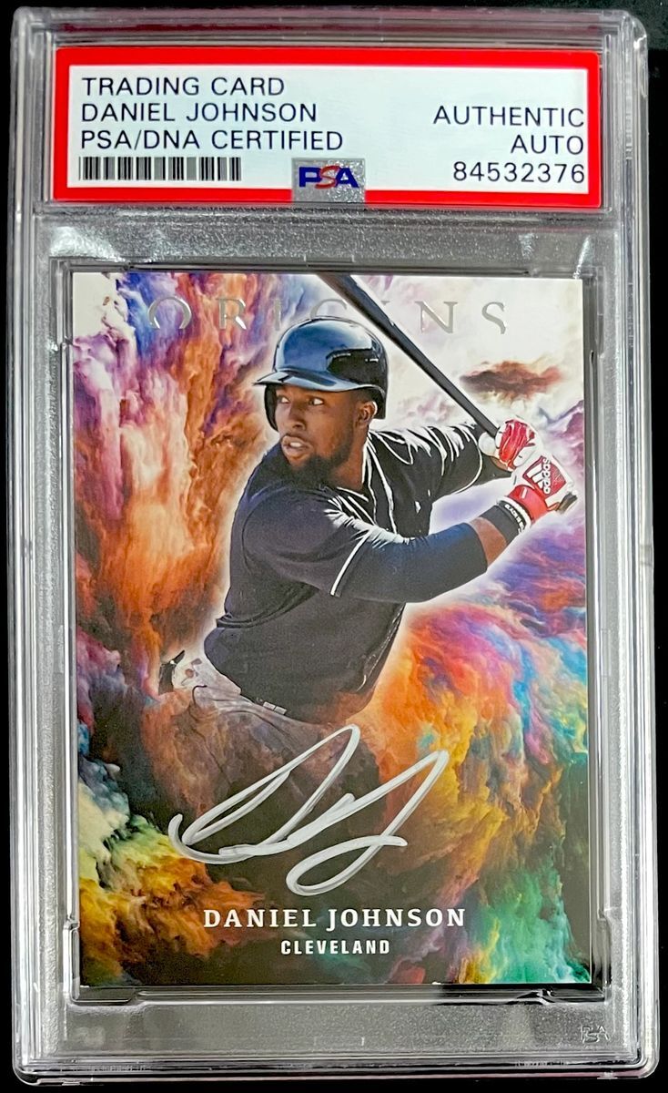 Daniel Johnson 2021 Panini Chronicles Origins Autograph Rookie Card #OS-DM PSA