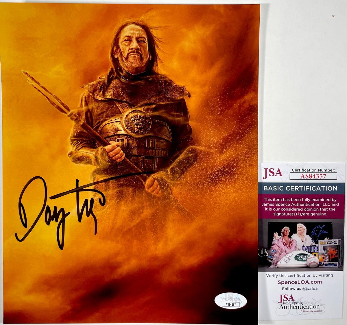 Danny Trejo Signed Star Wars The Book Of Boba Fett 8x10 Photo B JSA COA