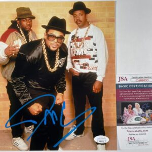 Darryl McDaniels Signed Run-DMC 8x10 Photo A Autograph Hip Hop DMC JSA COA