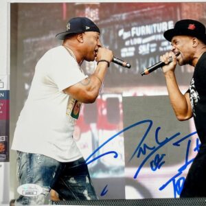 Darryl McDaniels Signed Run-DMC 8x10 Photo N Autograph Hip Hop DMC JSA COA