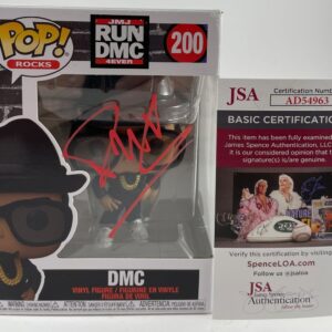 Darryl McDaniels Signed Run-DMC DMC Funko POP! Vinyl Figure Autograph JSA COA