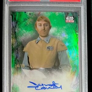 Dermot Crowley 2021 Topps Chrome Star Wars Galaxy General Madine Autograph Card