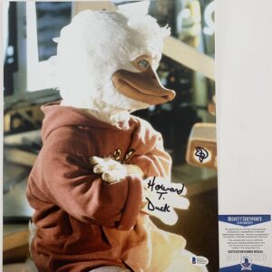 Ed Gale Signed Howard The Duck 11x14 Photo Autograph Beckett BAS COA