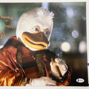 Ed Gale Signed Howard The Duck 11x14 Photo Autograph Beckett BAS COA