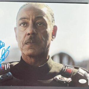 Giancarlo Esposito Signed Star Wars Mandalorian Moff Gideon 11x14 Photo JSA COA
