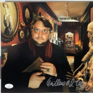 Guillermo del Toro Signed Cabinet Of Curiosities 11x14 Photo Autograph JSA COA