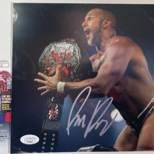 IMPACT Wrestling Rohit Raju Signed 8x10 Photo B Autograph Desi Hit Squad JSA COA