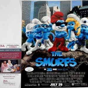 Jeff Foxworthy Signed The Smurfs 8x10 Mini Movie Poster Photo Autograph JSA COA