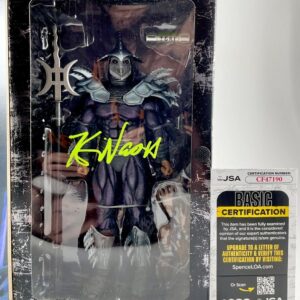 Kevin Nash Signed TMNT Super Shredder NECA Figure Secret Of The Ooze JSA COA