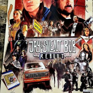Kevin Smith & Jason Mewes Signed Jay & Silent Bob Reboot 27x40 Poster JSA COA