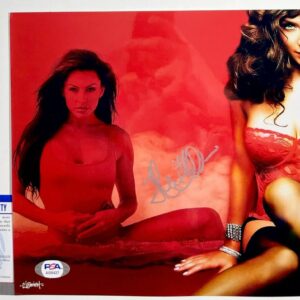 Krista Allen Signed Baywatch 8x10 Metallic Photo Autograph PSA DNA COA
