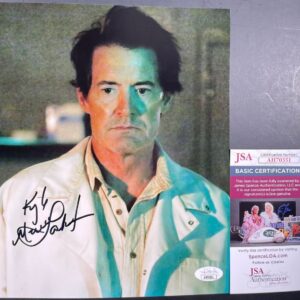 Kyle MacLachlan Signed Marvel Agents Of The Shield 8x10 Photo Autograph JSA COA