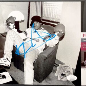LL Cool J Signed B&W 8x10 Photo B Autograph Hip Hop Rap Artist JSA COA