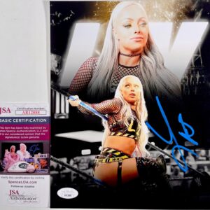 Liv Morgan Signed WWE Custom Edit 8x10 Photo Authentic Autograph NXT JSA COA
