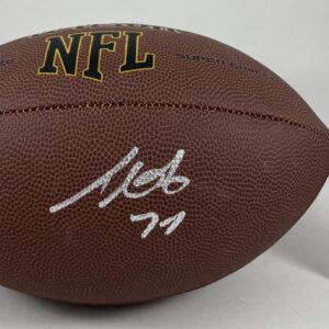 Los Angeles Rams Andrew Whitworth Signed Wilson Official NFL Football JSA COA