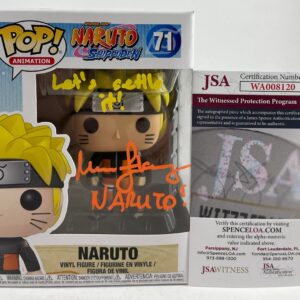 Maile Flanagan Signed Naruto Shippuden Funko POP! #71 G Autograph JSA COA