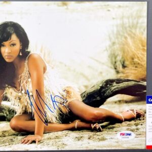Meagan Good Signed 8x10 Photo A Autograph Shazam Darla PSA DNA COA