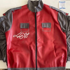 Michael J Fox Signed Back To The Future II Replica Jacket L Autograph BAS COA