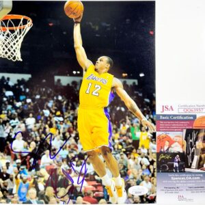 NBA Shannon Brown Signed Los Angeles Lakers 8x10 Photo A Autograph JSA COA