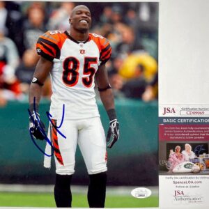 NFL Cincinnati Bengals Chad OchoCinco Johnson Signed 8x10 Photo JSA COA