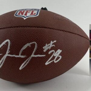NFL Josh Jacobs Signed Las Vegas Raiders The Duke Football Autograph JSA COA
