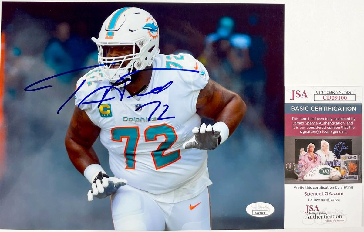 NFL Miami Dolphins Terron Armstead Signed 8x10 Photo A Autograph JSA COA
