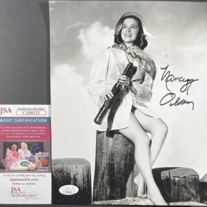 Nancy Olson Signed Sunset Boulevard B&W 8x10 Photo A Autograph JSA COA