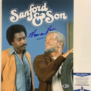 Norman Lear Signed Sanford and Son 11x14 Photo Autograph Beckett BAS COA