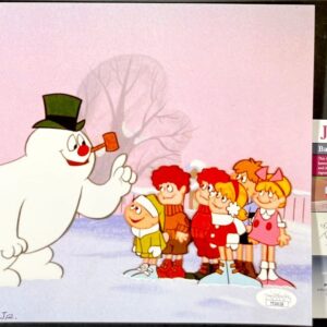 Paul Coker Jr Signed Frosty The Snowman 8x10 Photo B Autograph JSA COA