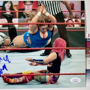 Piper Niven Signed WWE Monday Night RAW Doudrop 8x10 Photo Autograph NXT JSA COA