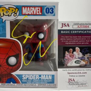 Sam Raimi Signed Marvel Spider-Man Funko POP #03 Autograph JSA COA