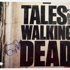 Tales Of The Walking Dead Cast Signed By 3 11x17 Poster A Autograph JSA COA