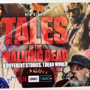 Tales Of The Walking Dead Cast Signed By 4 11x17 Poster Autograph JSA COA