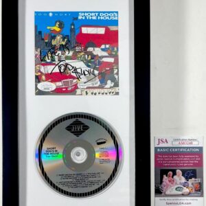 Too Short Signed Short Dogs In The House CD Book Framed Matted Display JSA COA