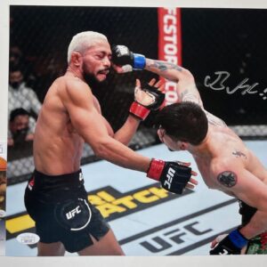 UFC Brandon Moreno Signed 11x14 Photo C Autograph MMA JSA COA