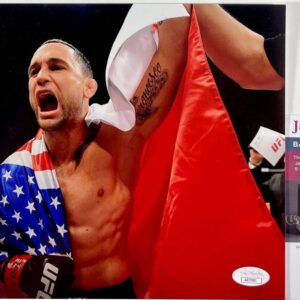 UFC HOF Fighter Frankie Edgar Signed 8x10 Photo C Autograph MMA JSA COA