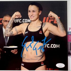 UFC Raquel Rocky Pennington Signed 8x10 Photo C Autograph MMA JSA COA
