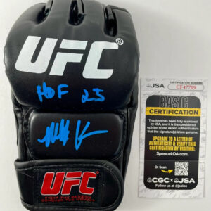 UFC Smashing Machine Mark Kerr Signed MMA Glove Authentic Autograph JSA COA