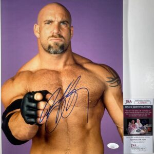 WWE Bill Goldberg Signed 11x14 Photo I Autograph WrestleMania WCW JSA COA