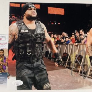WWE NXT Authors Of Pain Rezar Signed 8x10 Photo Autograph WrestleMania JSA COA