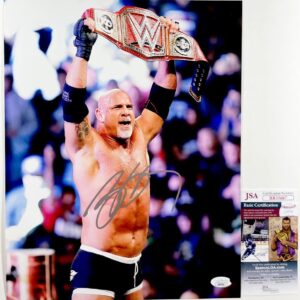 WWE NXT Bill Goldberg Signed 11x14 Photo D Autograph WrestleMania JSA COA