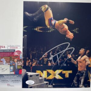 WWE NXT Dominik Dijakovic Signed 8x10 Photo D Autograph T-Bar TakeOver JSA COA