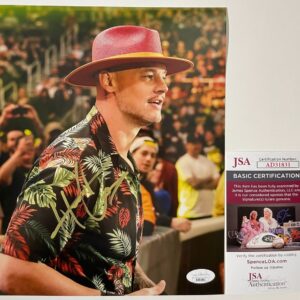 WWE NXT Happy Corbin Signed 8x10 Photo D Autograph WrestleMania JSA COA