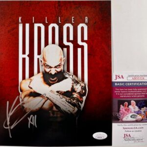 WWE NXT Karrion Kross Signed 8x10 Photo Authentic Autograph WrestleMania JSA COA